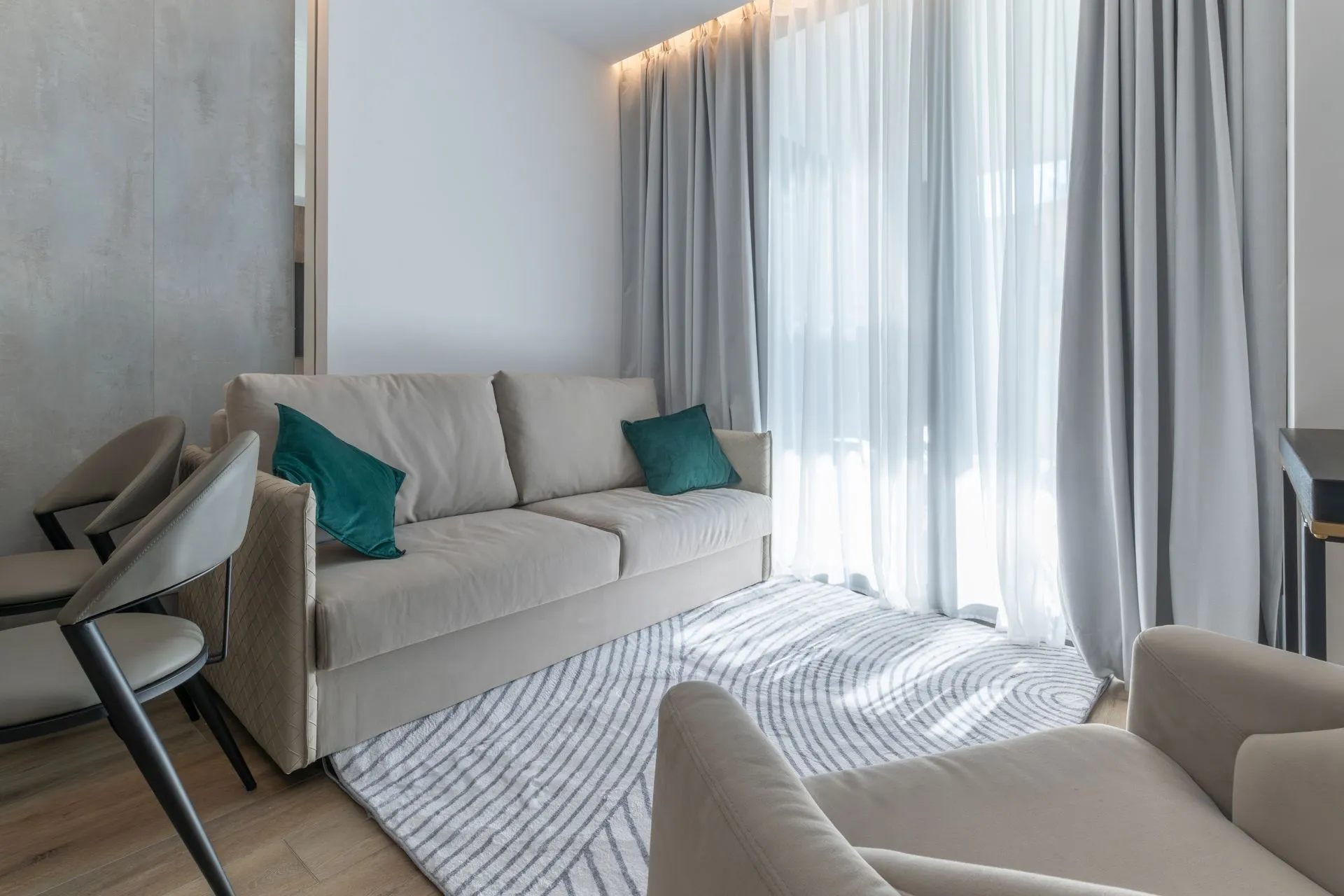 1-Bedroom Suite - Living Area Detail